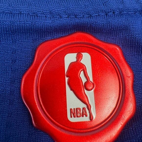 NBA Blue and White Warriors Jersey - Picture 8 of 8